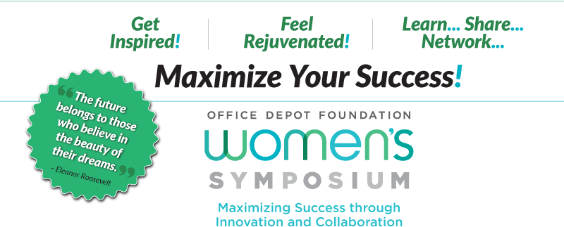 Office Depot Foundation Women's Symposium 2014 Logo